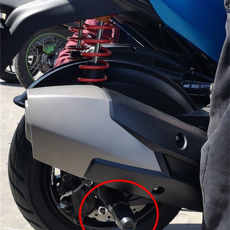 适用光阳T 赛艇 iting 改装排气管棒保护杆