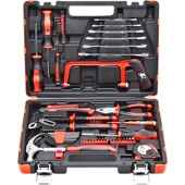 卡夫威尔件家用工具组多功能工具箱装 H9五金工具