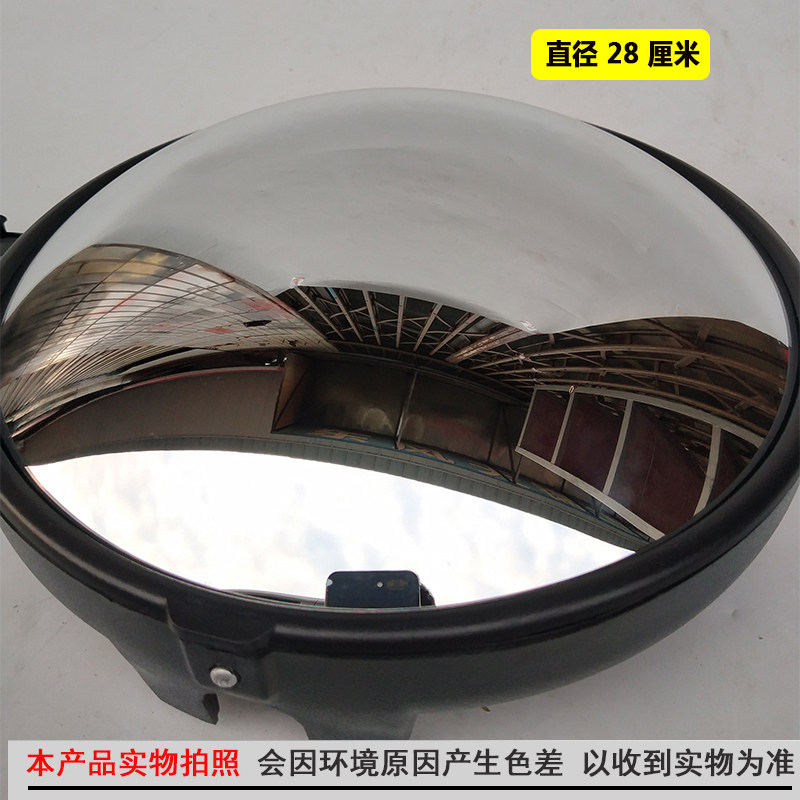 东风天龙圆形镜子天锦圆镜大力神后视镜前下视镜凸面镜货车
