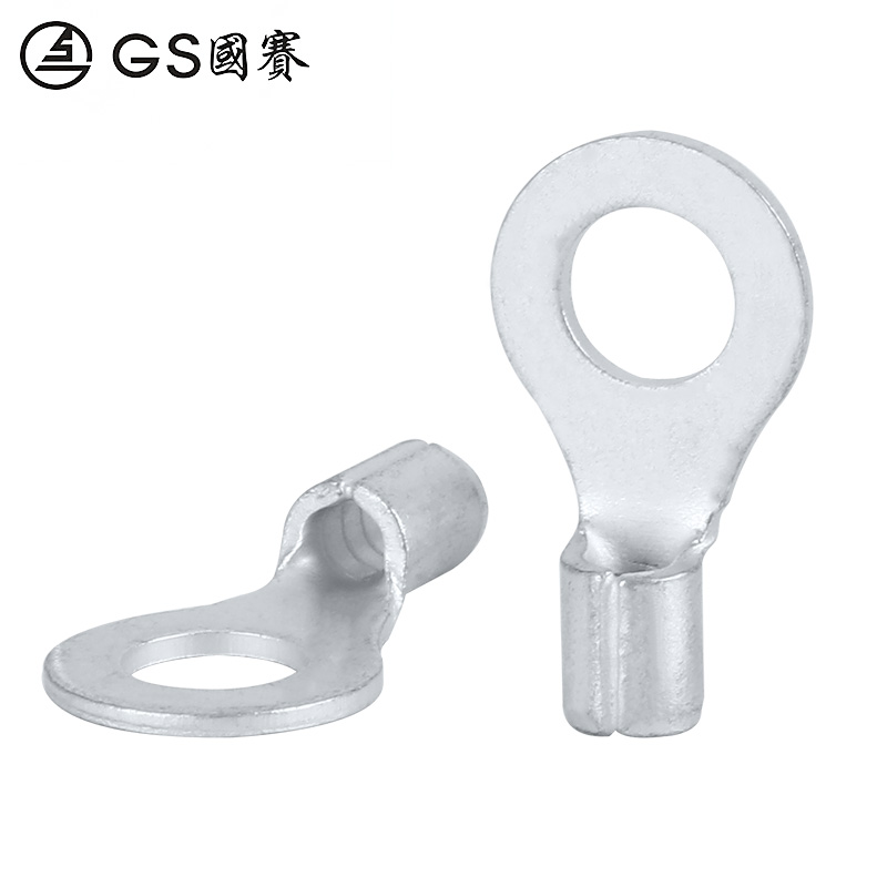 G国赛N.5圆形端子紫铜裸端头OT端子铜鼻子UL G认证只