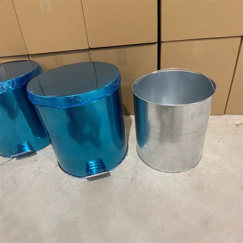 脚踏防火垃圾桶阻燃垃圾桶内桶铁质桶