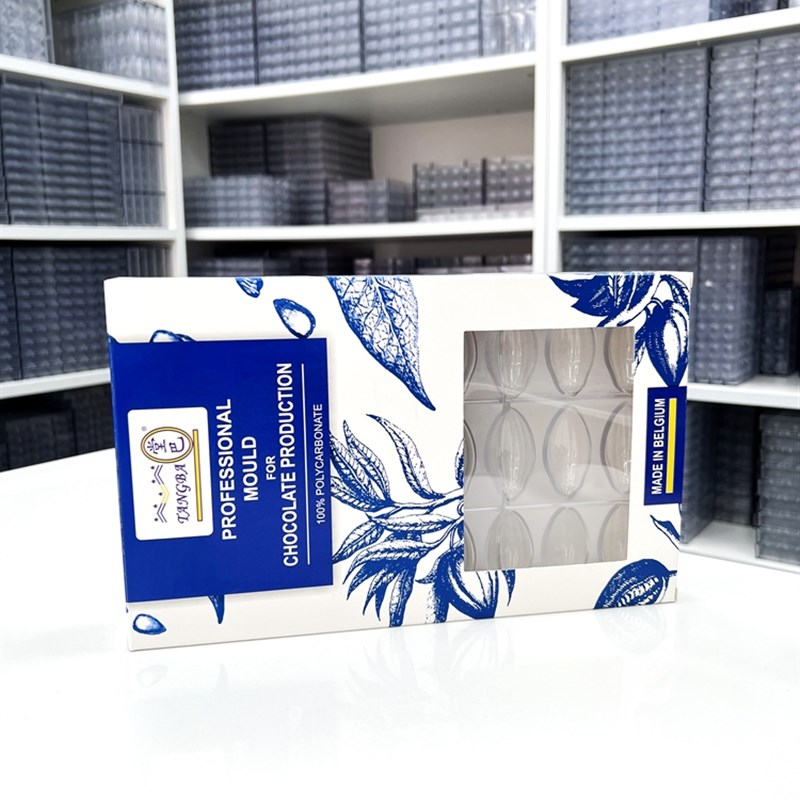 堂巴24连可可果巧克力模LD2081 法式风格烘焙DIY工具
