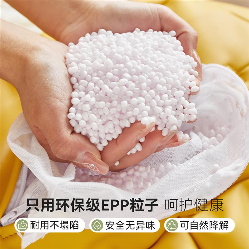 维莎奶油黄小沙发现代儿童阅读角沙发 拆换懒沙发椅上海产软体结