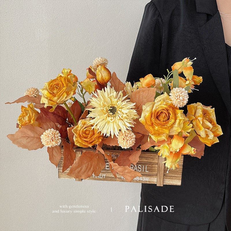 复古栅栏仿真艺摆设客厅阳台假装饰束绢仿生,家居饰品,仿真花/假花,淘宝优惠券,粉丝福利购,淘宝优惠卷