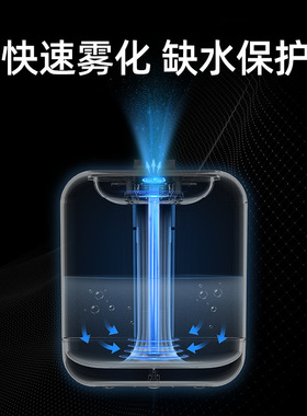 家用卧室充电u夜灯香薰机加湿器 大容量L上加水i humidifie