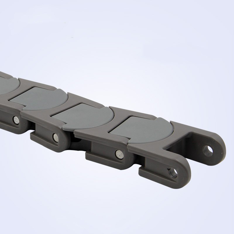 塑料链条工程链气浮机传动链塑胶RS2040P60P双排防静电龙骨传输链