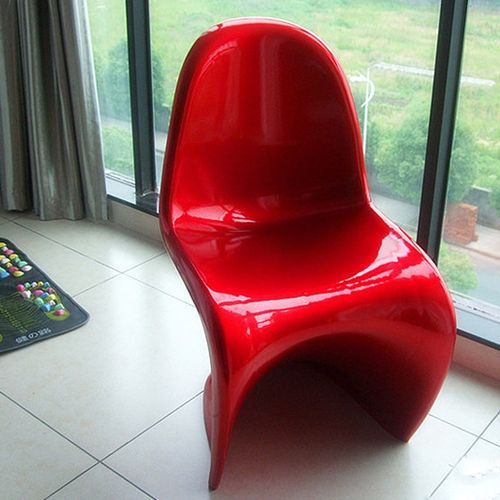 霍客森大S椅潘东椅时尚餐椅美人椅休闲椅玻璃钢售楼部洽谈椅北欧