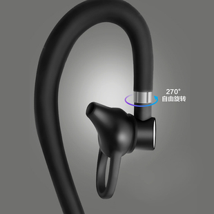 中晨对讲机专用耳机线小型迷你夹边耳挂麦微餐厅酒店美容美发配戴