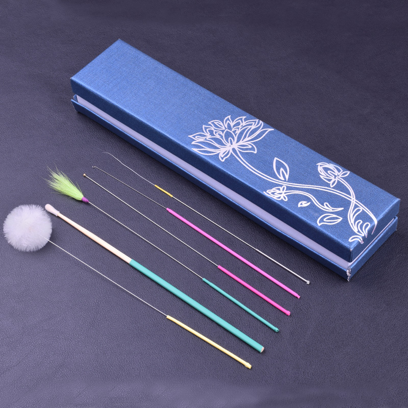 采耳工具套装掏耳毛毛打耳挖耳神器专业掏耳耳勺朵鹅毛棒杨波采耳