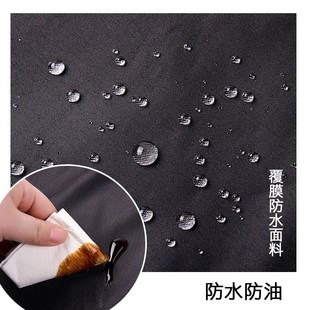 短款 围裙女家用厨房做饭防水防油污餐饮饭店美食小吃摊围腰工作服