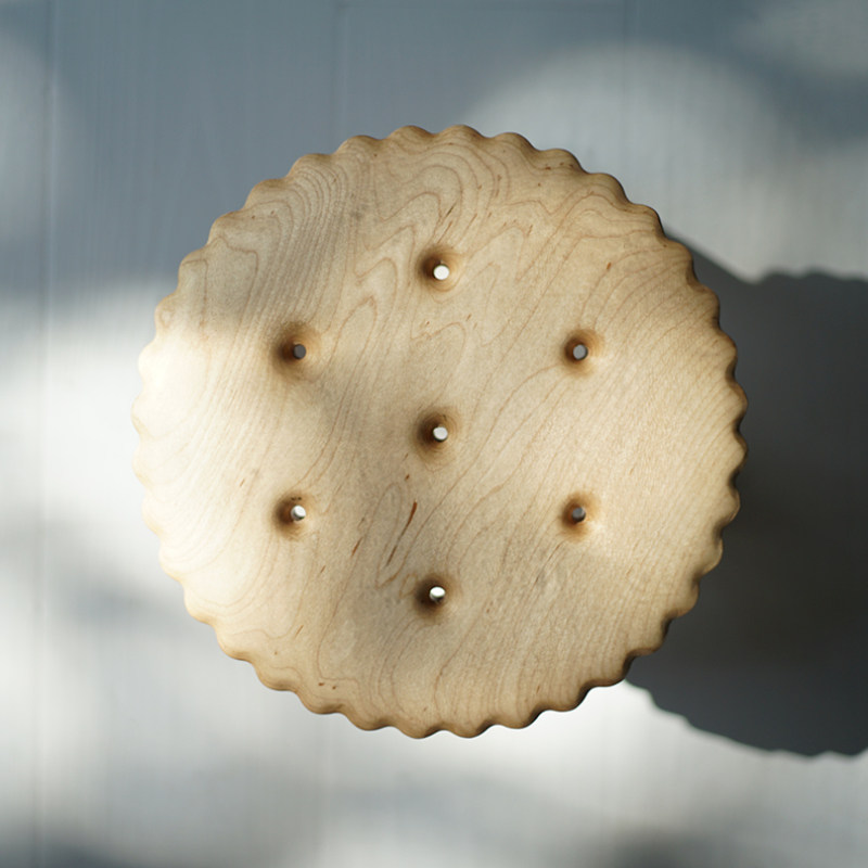 作物ZOWOO创意设计儿童房板凳实木0油漆宝宝可爱饼干家用矮凳椅子,住宅家具,儿童凳,淘宝优惠券,粉丝福利购,淘宝优惠卷