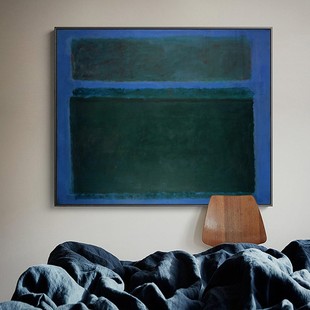 玄关壁布画竖版艺术装饰壁画抽象色彩客厅沙发装饰画墙画餐厅挂画