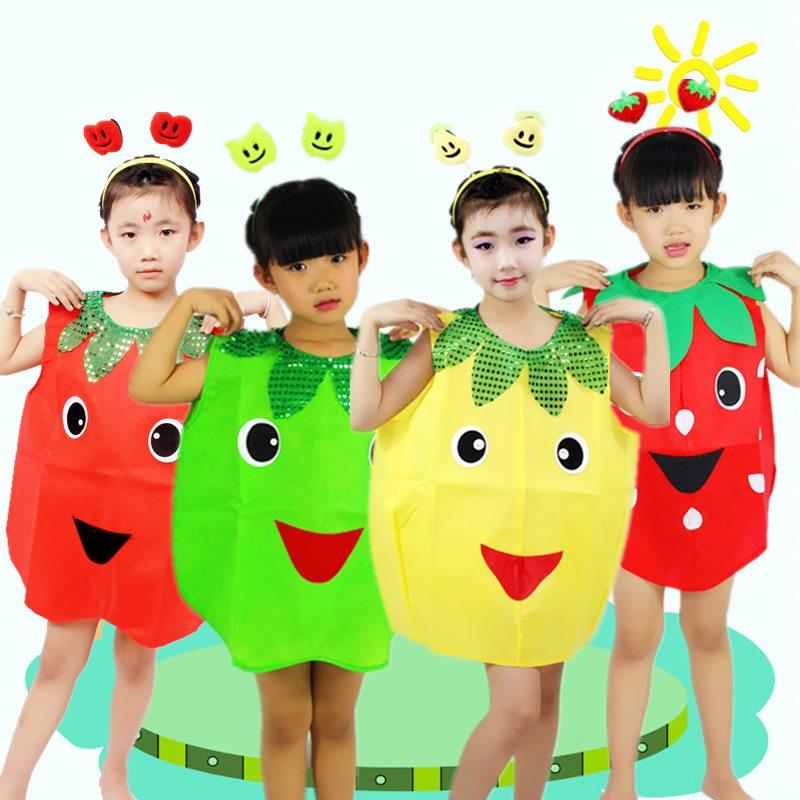 香蕉衣服 儿童水果蔬菜演出服 环保水果舞蹈服 菠萝椰子西瓜衣服,童装/婴儿装/亲子装,儿童演出服,淘宝优惠券,粉丝福利购,淘宝优惠卷