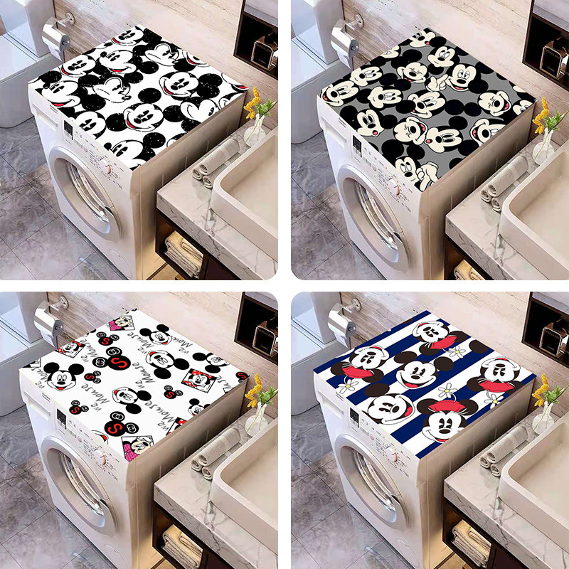 阳台滚筒式卡通洗衣机罩防水垫子防晒盖布床头柜罩皮革桌布防尘罩,居家布艺,万能盖巾,淘宝优惠券,粉丝福利购,淘宝优惠卷