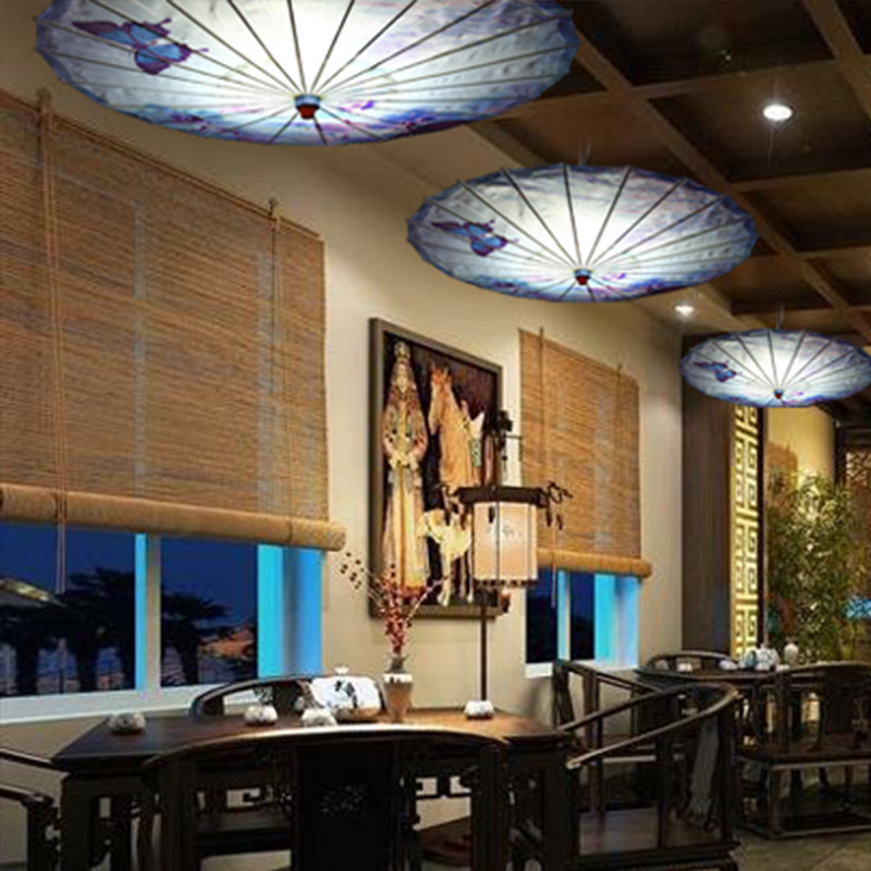 复古伞灯吊灯中国风创意个性餐厅茶楼酒店装饰布艺竹艺油纸伞吊灯,家装灯饰光源,酒店/宴会厅/餐饮吊灯,淘宝优惠券,粉丝福利购,淘宝优惠卷