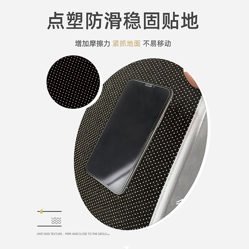 高级感厨房门地垫防水门口进门防滑脚垫地毯2024新款家用大门垫子