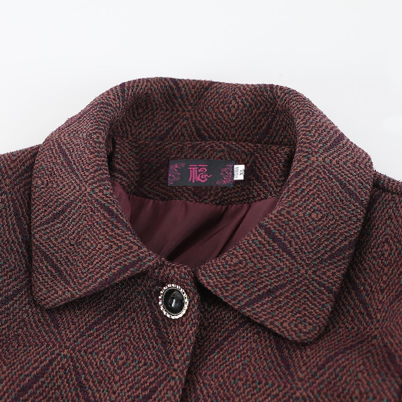 奶奶春装薄款单外套中老年人女装上衣老太太秋季宽松夹克妈妈衣服