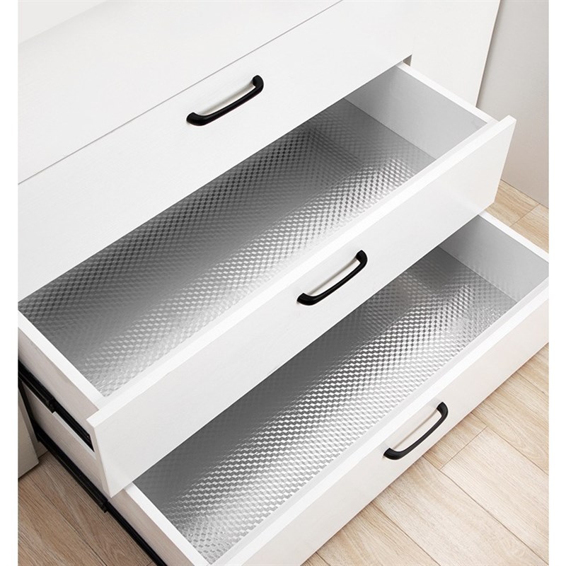 橱柜防水贴纸自粘厨房防油贴纸橱柜内翻新铝箔纸加厚柜门防潮PVC