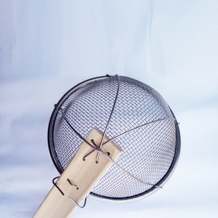 沙县小吃捞面勺加固铁线漏勺子过滤网笊篱 包邮 好 面捞2把26.8元