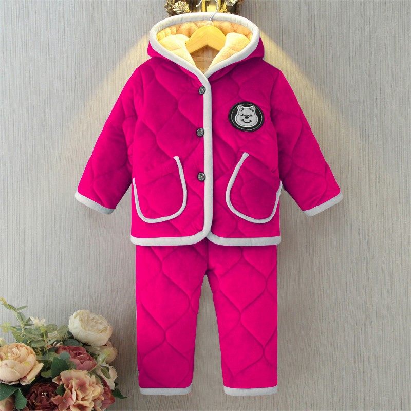 冬季儿童睡衣珊瑚绒小孩大宝宝加厚款家居服男童女孩夹棉保暖套装,童装/婴儿装/亲子装,家居服套装,淘宝优惠券,粉丝福利购,淘宝优惠卷