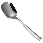 高端316不锈钢盛饭公用勺子分菜勺大号酒店餐厅大公勺食堂分餐勺