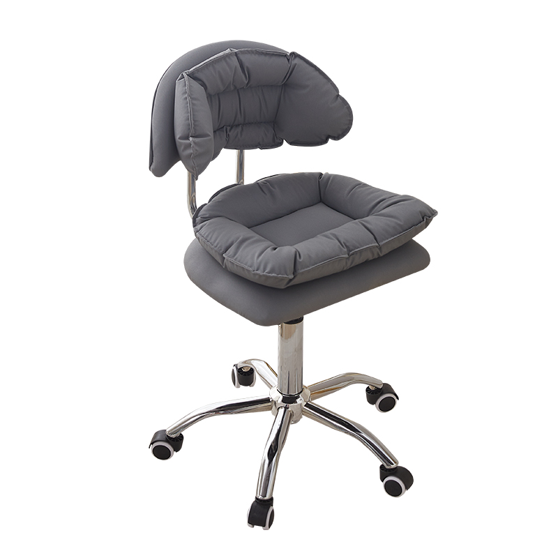 网红吧台椅家用靠背电脑椅子旋转升降前台收银椅美容美甲椅化妆椅