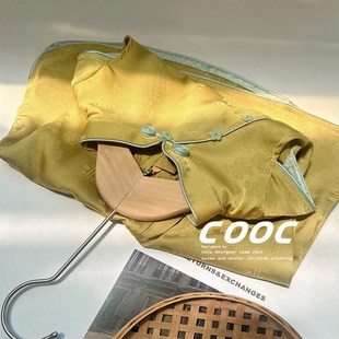 民国女童黄色旗袍2024新款夏季复古气质小女孩新中式国风改良日常