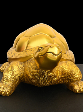 纯铜乌龟摆件 三代龟小金龟 铜器千年龟长寿龟动物铜雕 金钱龟