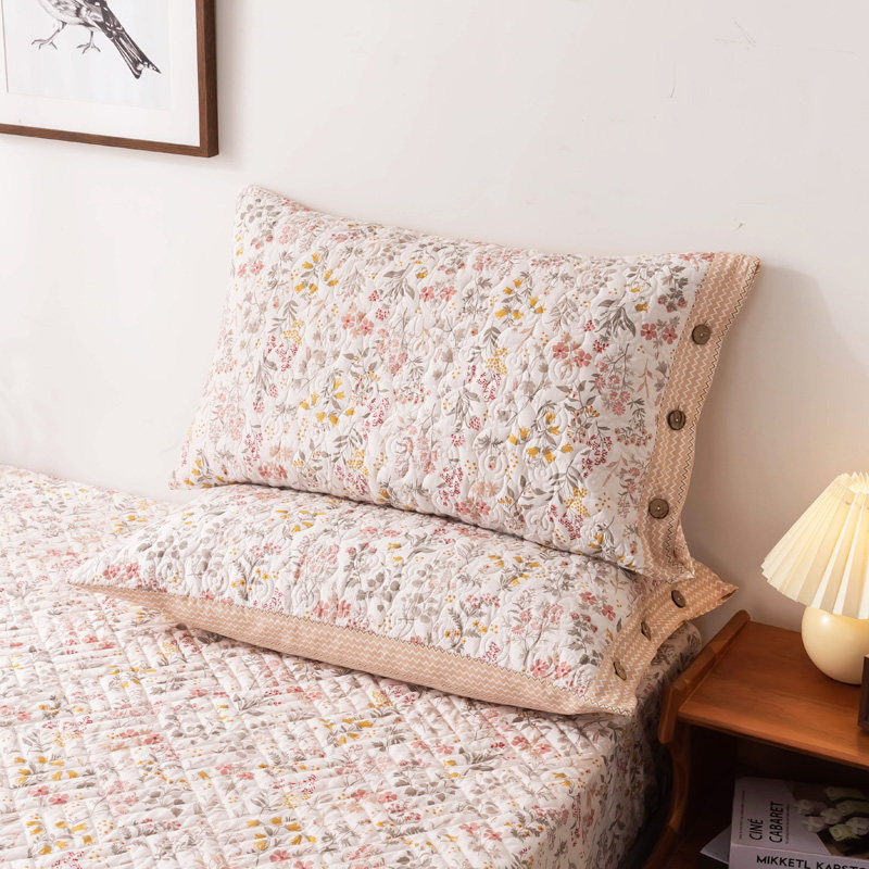 全棉枕套一对装家用荞麦壳定做35X40X50X60X70X75学生乳胶枕芯罩