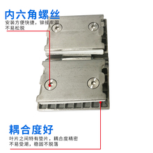 180度浴室夹玻璃门专用铰链不锈钢玻璃门合页淋浴房卫生间门夹
