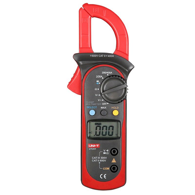 优利德钳形万用表UT204A数字钳形表高精度全自动交直流钳型电流表