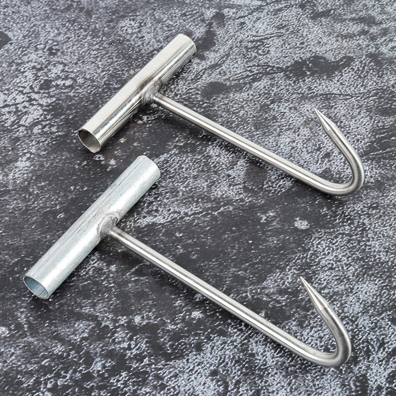 不锈钢丁字手拉钩肉勾多用型丁字加长手拉钩T型牛羊猪肉钩子井盖,家居饰品,装饰挂钩,淘宝优惠券,粉丝福利购,淘宝优惠卷