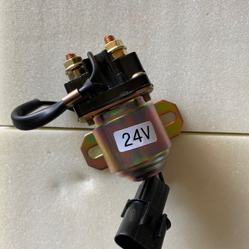 适用于雷沃沃德锐龙拖拉机收割机配件马达起动预热继电器12V/24V
