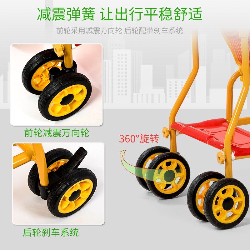 外婆桥宝宝藤椅竹藤婴儿推车儿童夏季轻便藤编坐式竹编坐椅小推车