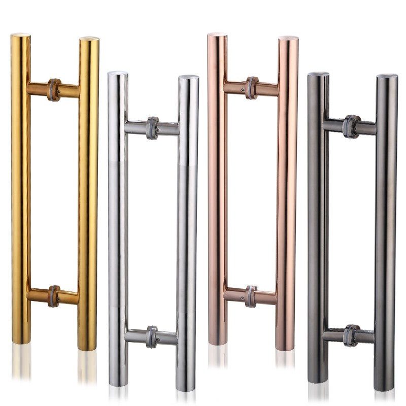 包邮加厚玻璃门拉手不锈钢门拉手推拉门把手木门KTV大门大拉手