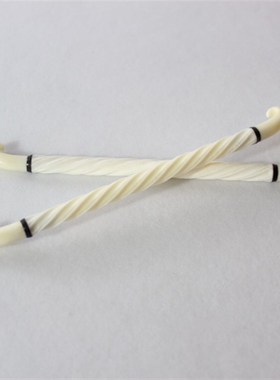 绣眼鸟笼配件 精品牛骨绞丝凤头跳棍 站棍 适合绣眼方笼专用一副