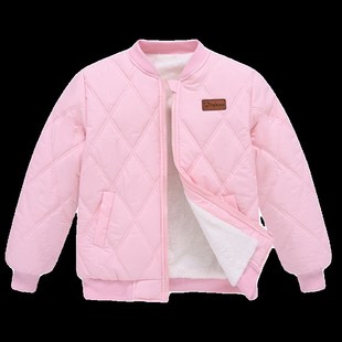 整块棉衣儿童校服神器男童羽绒棉保暖外套女童加绒中大学生内胆冬