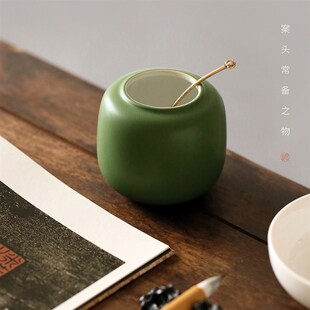 问心堂陶瓷洗笔缸文房笔洗多功能笔搁笔洗缸笔洗水盂砚池文房四宝