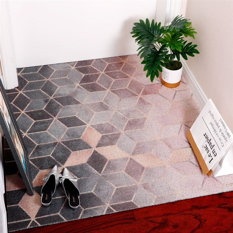 欧式进门凸型地垫定制 玄关入户门垫 美式入户门脚垫金色网红地毯,居家布艺,家用脚垫,淘宝优惠券,粉丝福利购,淘宝优惠卷