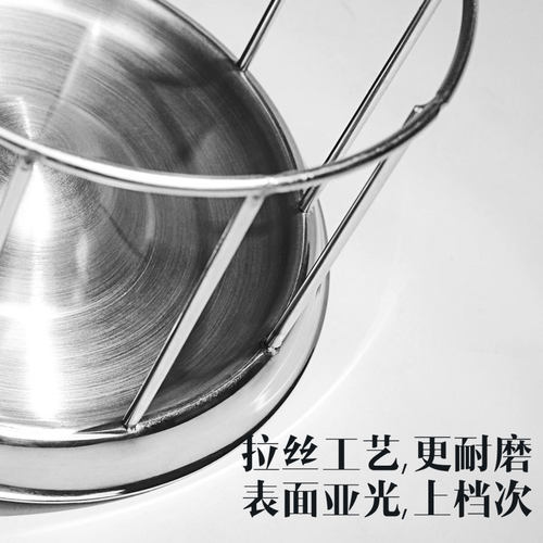 304不锈钢陆龟半水龟喂食器乌龟食盆水盘爬虫爬宠黄缘食台饲养箱