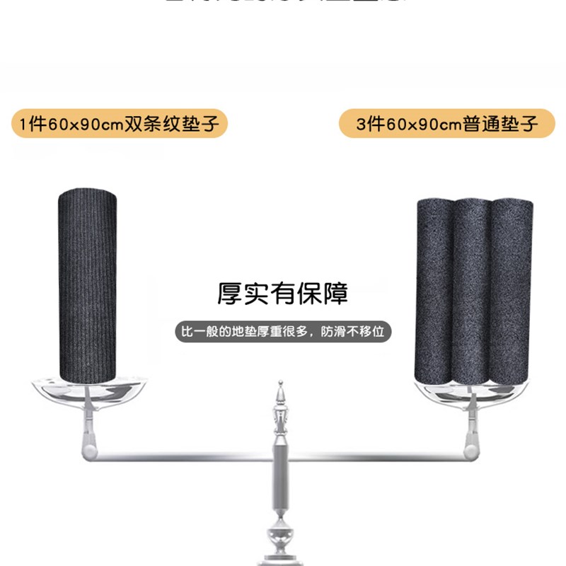 厨房地垫整铺防滑防油可擦免洗脚垫吸水吸油防水耐脏入户门口地毯