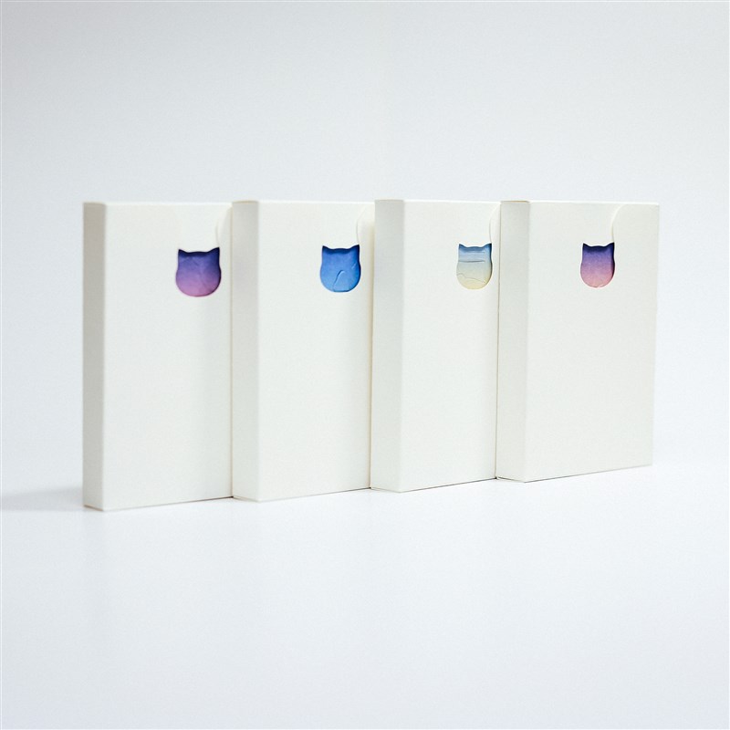 草色星球喵与天空创意喵空便签手撕3d立体纸雕便利贴男女生日礼物