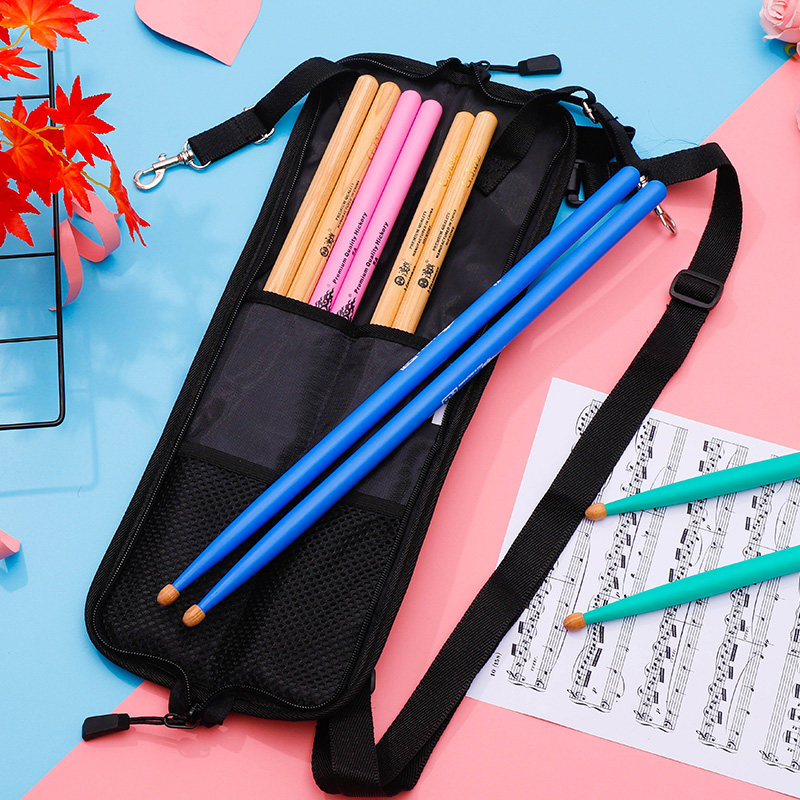 鼓棒包儿童鼓棒袋架子鼓鼓棒专用鼓槌包便携式可单肩背斜跨收纳包