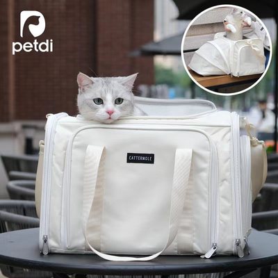 可扩展猫包大容量猫咪外出便携宠物猫笼手提式猫袋绝育车载两只猫