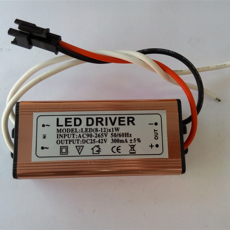 防水LED天花灯驱动电源 3W5W7W9W12W18W24X1W led筒灯恒流镇流器