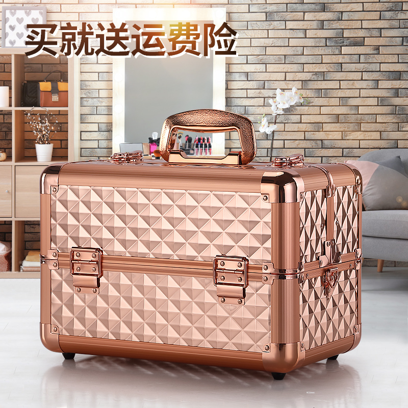 理发店美发用品工具箱发型师专用收纳手提多功能吹风机剪刀工具包