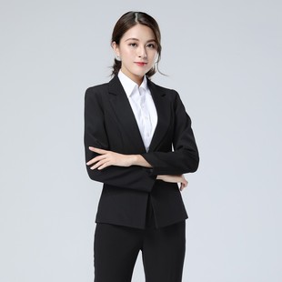 套裝 佩倪職業女西裝 OL長袖 西服小西裝 面試工作服上衣 商務正裝