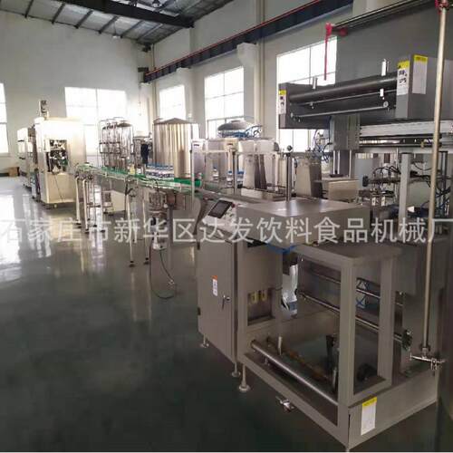 厂果汁茶类饮料生动产机处械水处理设备预理灭菌全自化灌装EMV设