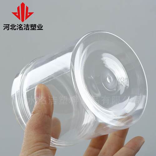 厚pet透明水晶密封圆形85水晶盖子塑料广塑料盖包加装储口物