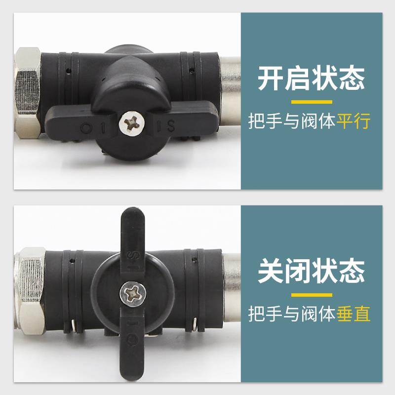关死气的阀门BUC气动开关4手动阀6气管接头BUG手转阀BUL 8 10 12